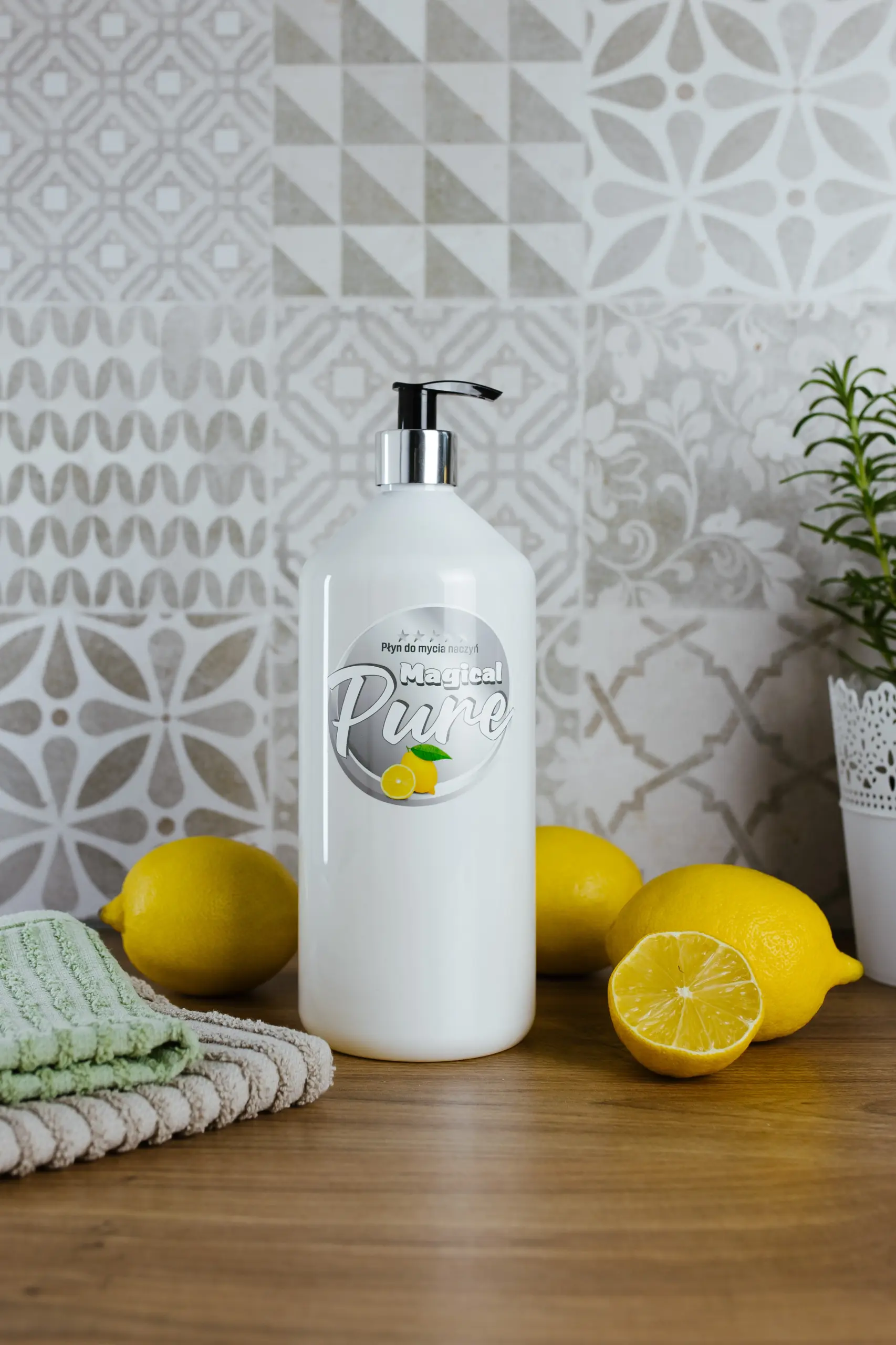 PŁYN DO NACZYŃ MAGICAL PURE CYTRYNOWY