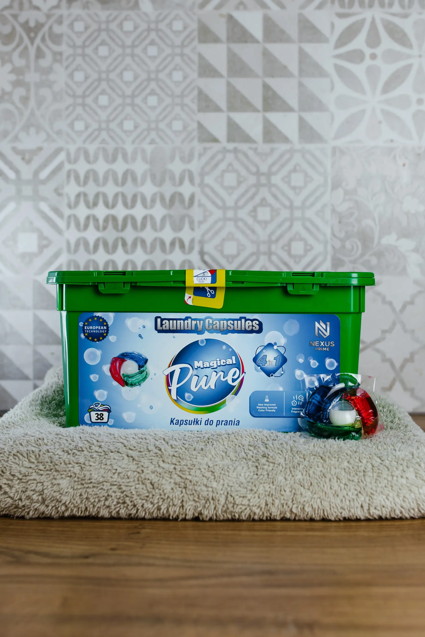 Kapsułki do prania Kolor  4w1