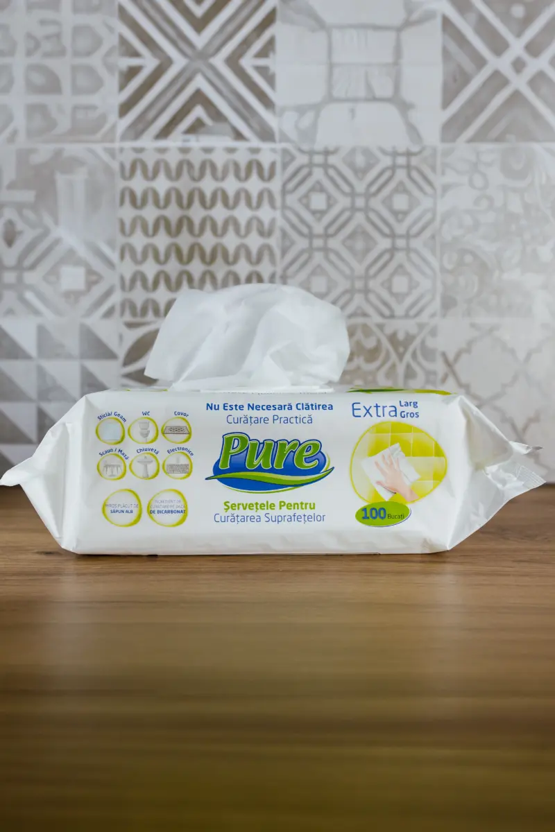 Ściereczki nawilżone do wszystkich powierzchni