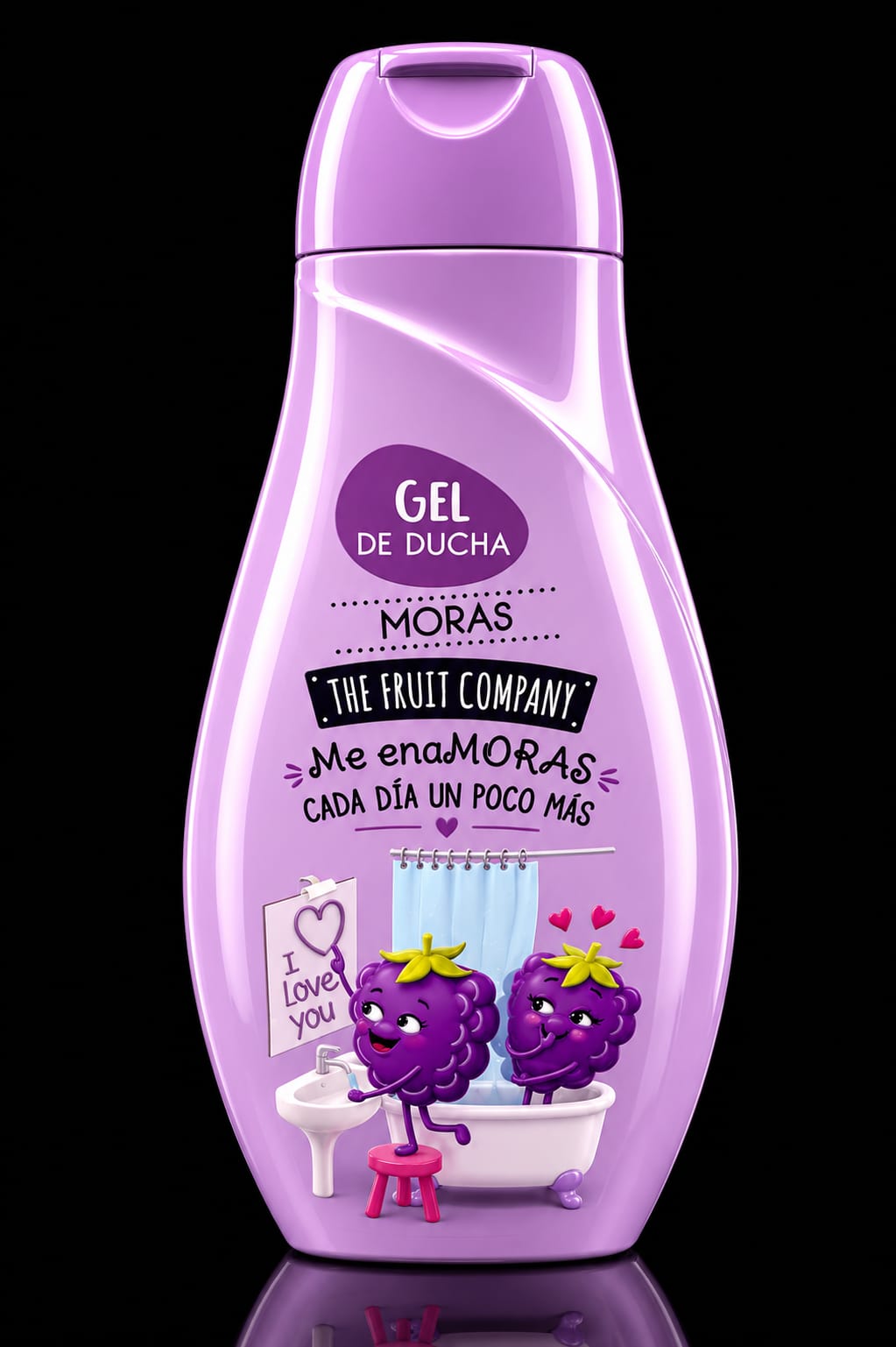 The Fruit Company – Żel pod prysznic Jeżyna (Blackberries) 600 ml