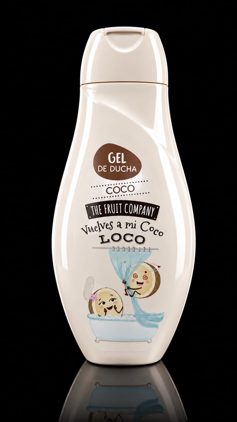 The Fruit Company Żel pod prysznic Kokos (Coco) 600 ml