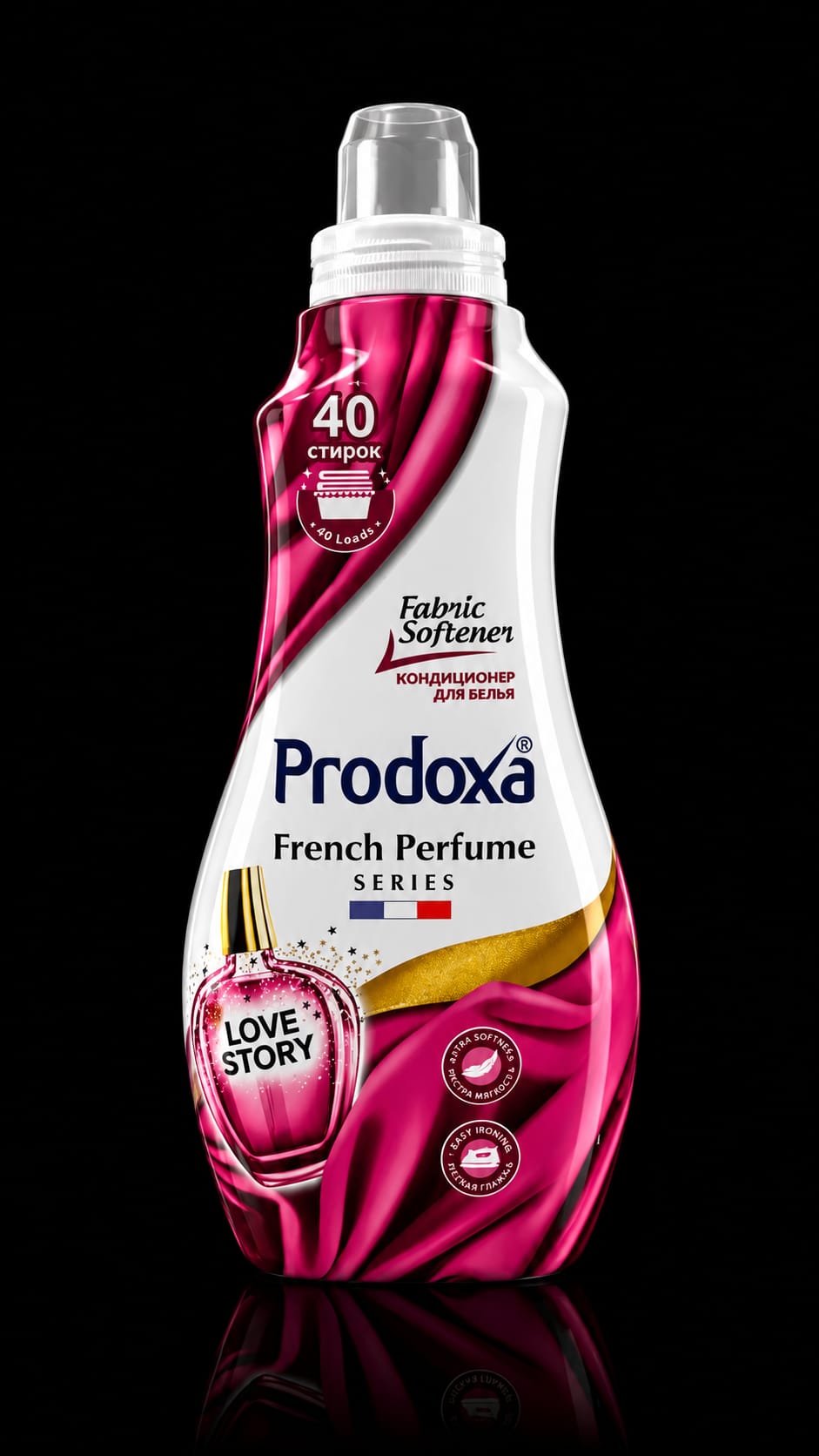 Prodoxa French Perfume Series Love Story - Koncentrat do Płukania Tkanin 1000 ml