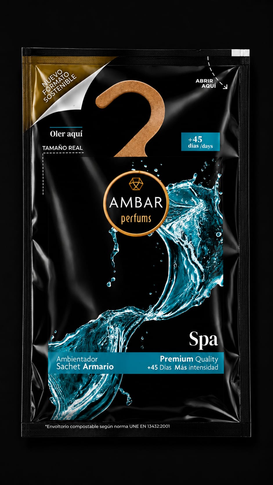 AMBAR Perfums Spa – Zapach do Szafy i Garderoby 0% Alkoholu | Ponad 45 dni świeżości