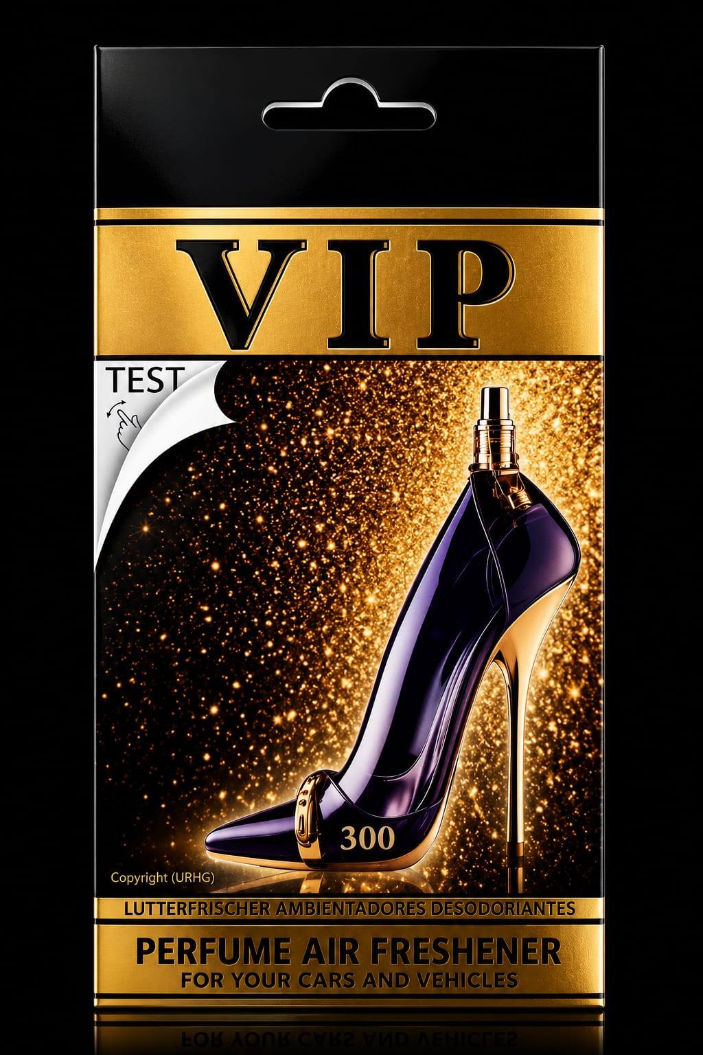 Zapach samochodowy VIP 300, damski (CARIBI)