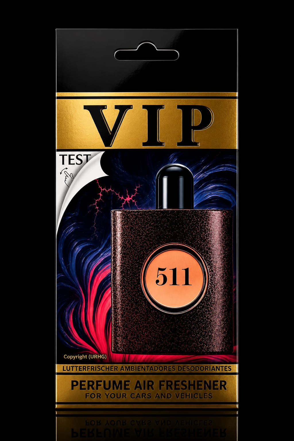 Zapach samochodowy VIP 511, damski (CARIBI)