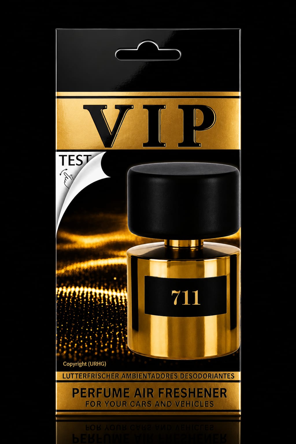 Zapach samochodowy VIP 711, unisex (CARIBI)