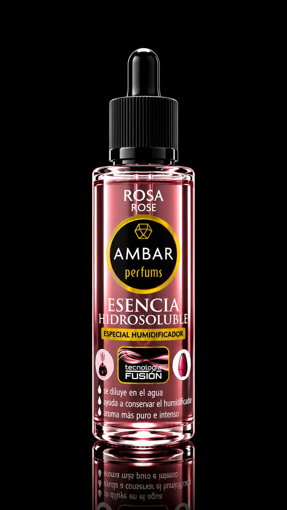 AMBAR Perfums Esencja Wodnorozpuszczalna Rosa (Róża) 50 ml