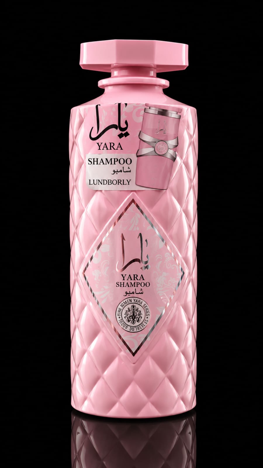 Yara Pink Women Shampoo – Perfumowany Szampon do Włosów z Olejkiem Arganowym i Nutą Luksusu